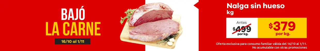 Bajo la carne