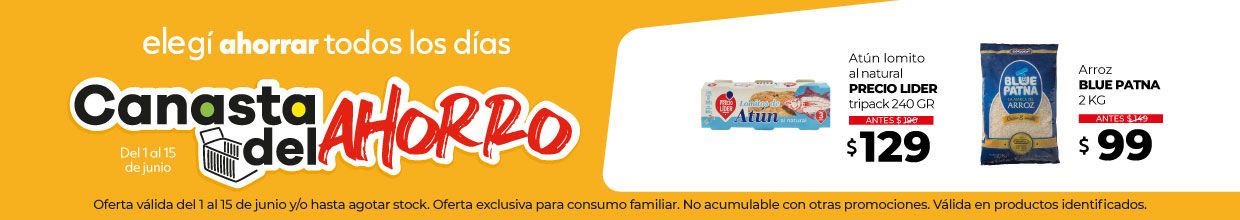 Canasta del Ahorro Junio