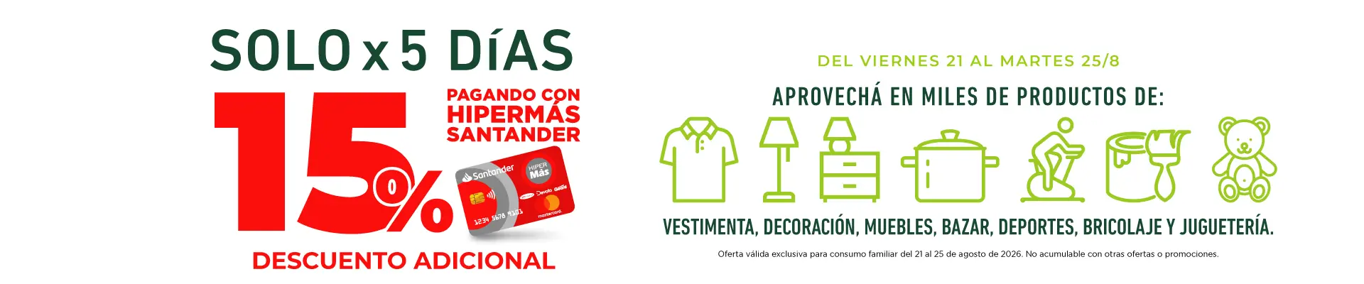 Oferta Santander