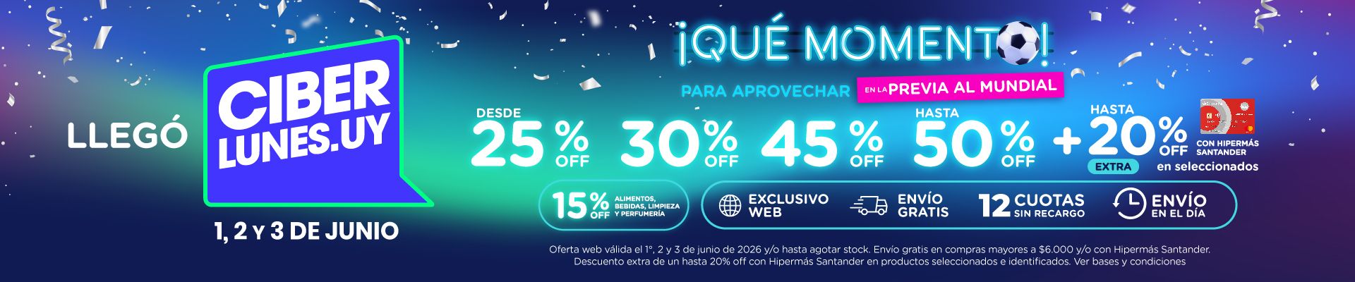 Ciberlunes - Lunes a miercoles