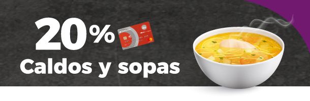 Caldos y sopas Julio