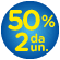 MUNDIAL 50% de descuento en la segunda un.