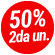 MUNDIAL 50% de descuento en la segunda un.