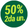 MUNDIAL 50% de descuento en la segunda un.