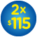 Precio Lider 2x$115 (27/7 al 16/8)