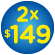 Canasta del ahorro 2x$149 (16/1 al 1/2)