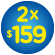 IMPRECIONANTES 2X$159 (1/7 AL 31/8) 