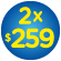 IMPRECIONANTES 2X259 (01-05 al 30-06-2026) DEVOTO