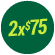 IMPRECIONANTES 2X$75 (1/7 AL 31/8) 