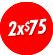 IMPRECIONANTES 2X$75 (1/7 AL 31/8) 