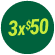 TODO A $ 50-80-100 (3x$50) 17/8 al 6/9