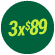 Aniversario 3x$89 (24/9 al 25/10)