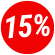 Semana de offertas 15%  (24 al 30/8)