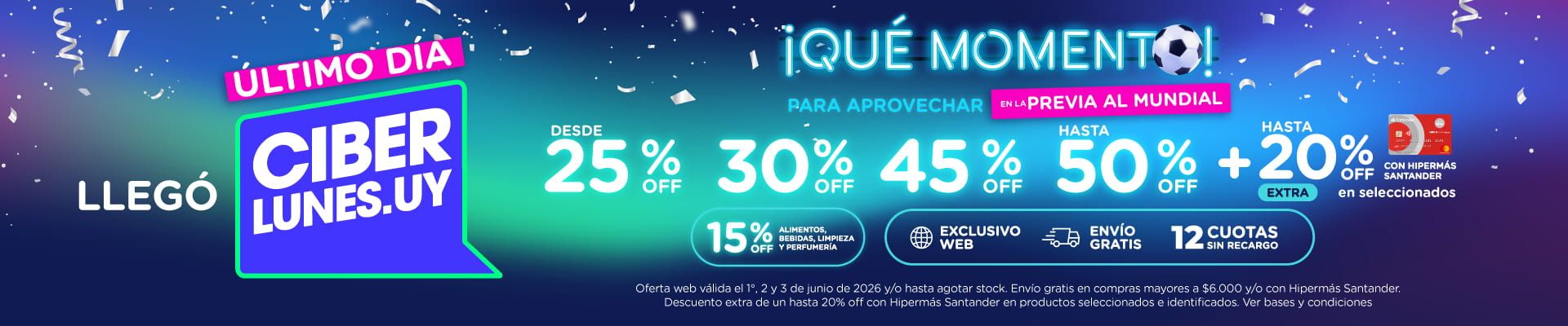 Ciber Ultimo dia