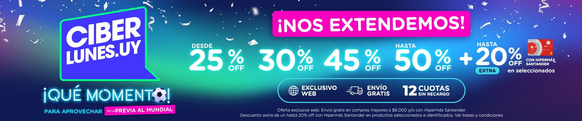 Ciberlunes - Extendido