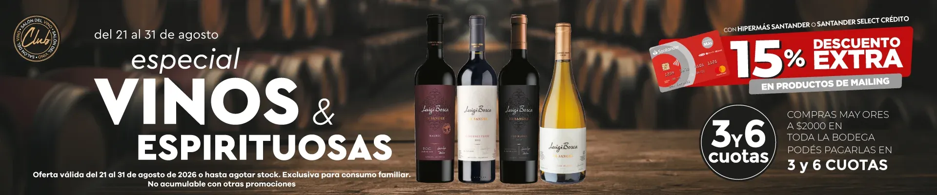 Especial Vinos